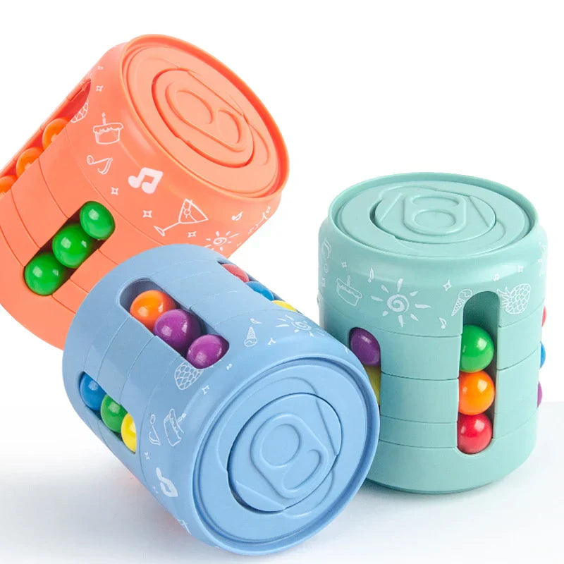 Magic Fidget Cube Game – Roterande fidget-kub för barn och vuxna | Stressfri lek och hjärnträning
