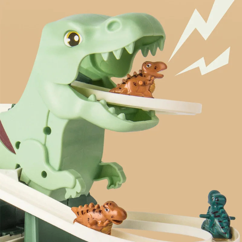 Dinosaurierutschbana för barn – Lekfull motorisk utveckling