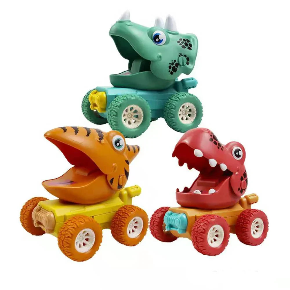 Dino Monstertruck – Dinosaurierace med push & go