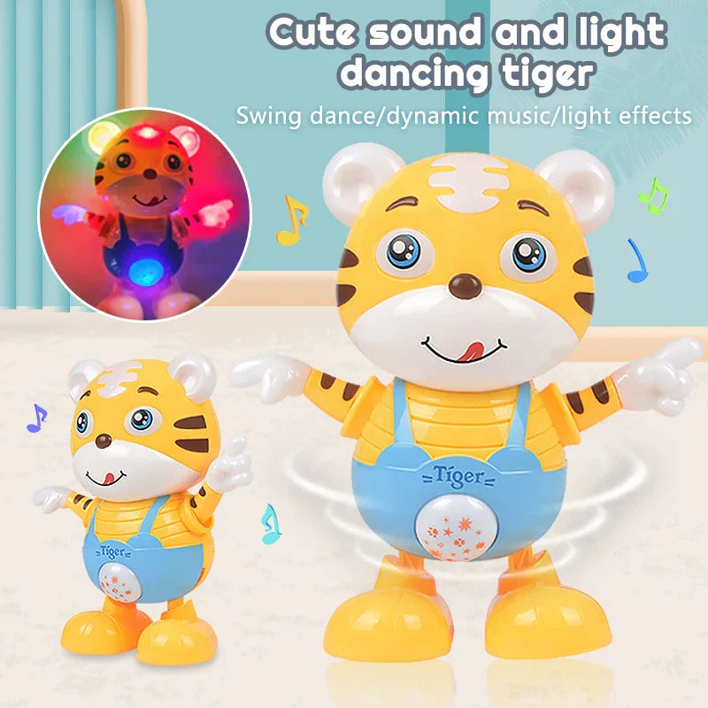 Dansande tigerrobot – Musikleksak för barn