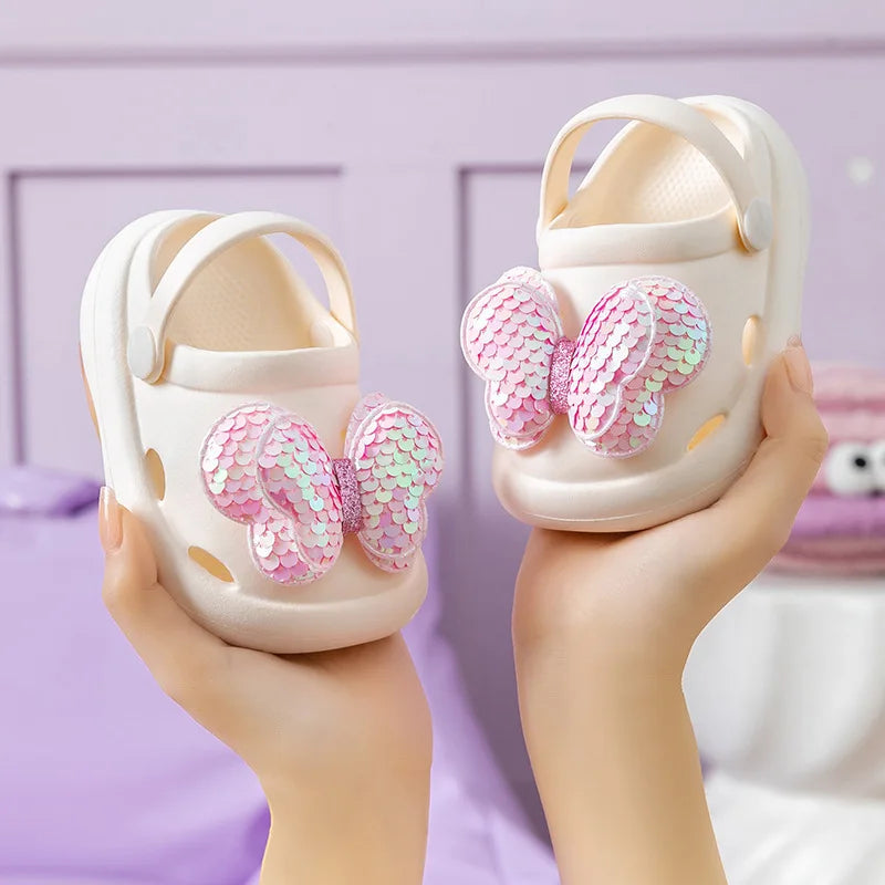 Flicksandaler med halkfri sula – mjuka, bekväma och elegant prinsessdesign