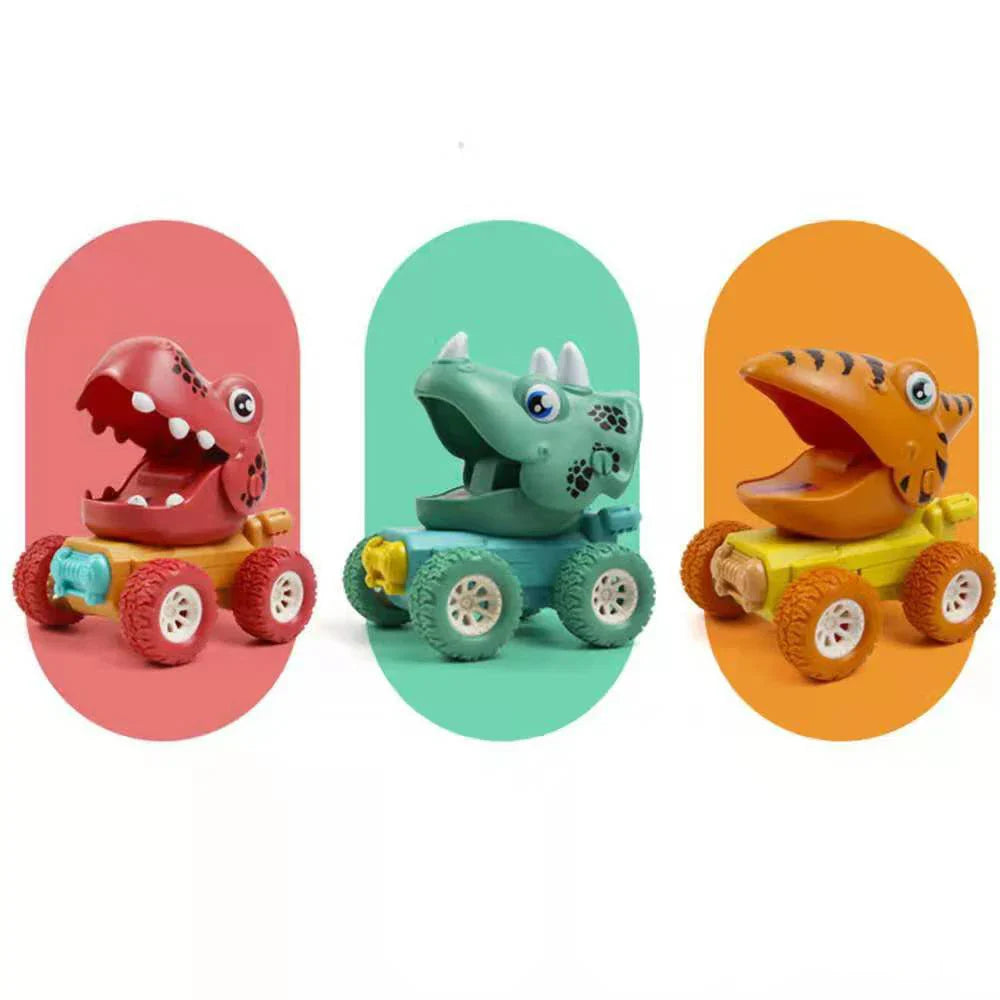 Dino Monstertruck – Dinosaurierace med push & go