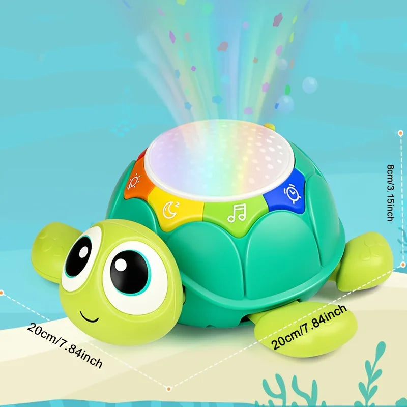 Turtle Projector – Stjärnprojektor med musik och ljus för barn