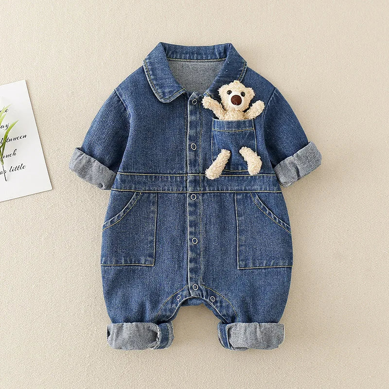 Barnjumpsuit i denim – bekväm och hållbar
