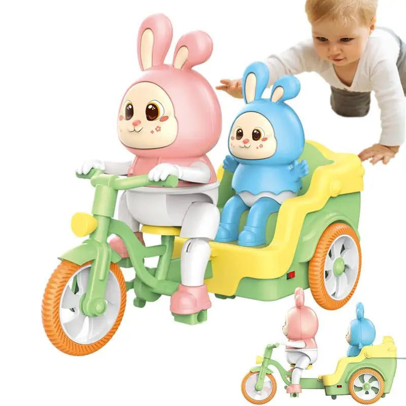 Bike Bunnies – Cyklande leksakskaniner med musik och ljus