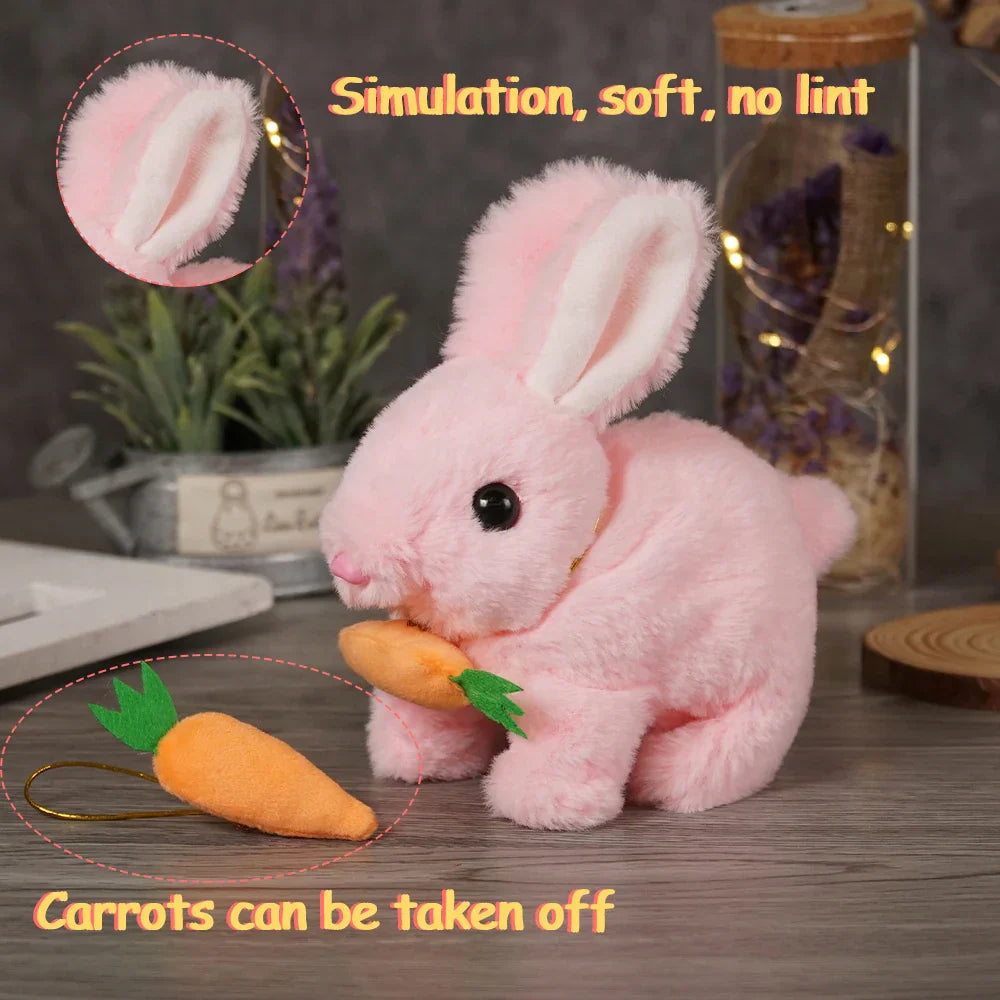 Interaktiv plyschkanin – Electric Bunny