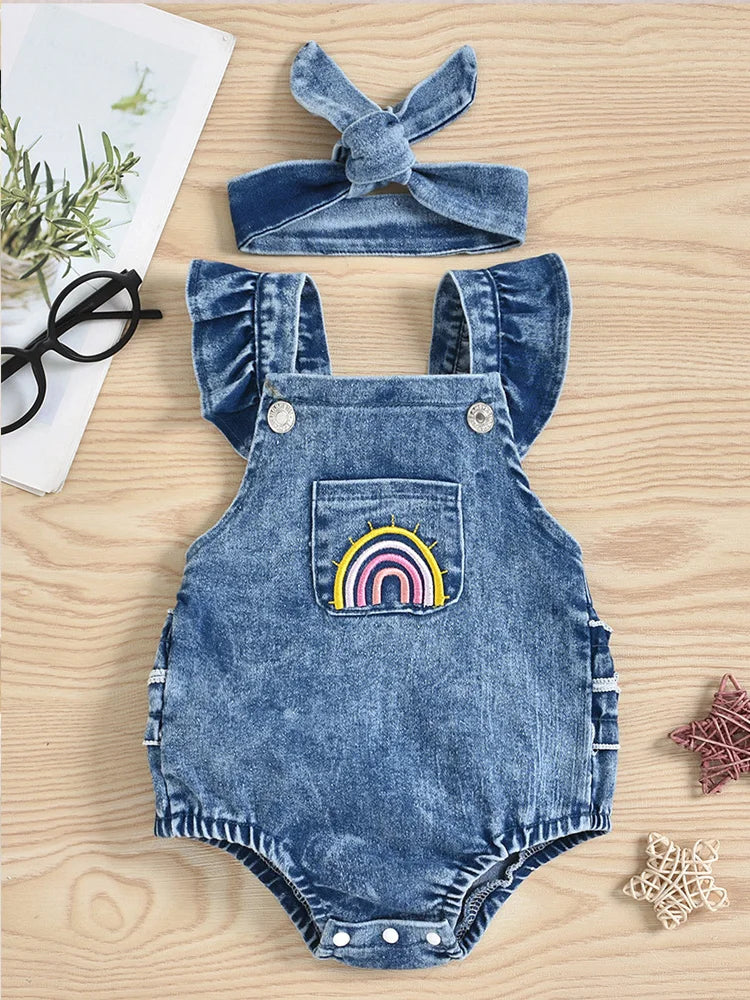 Denimromper för barn – Söt och bekväm stil