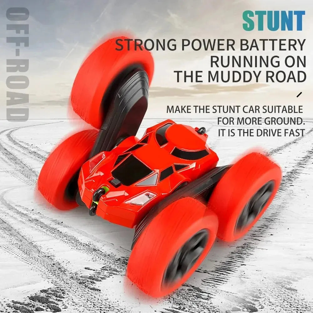 RC Stuntbil med 360° Flip – Rullning och Offroad