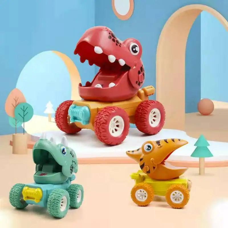 Dino Monstertruck – Dinosaurierace med push & go