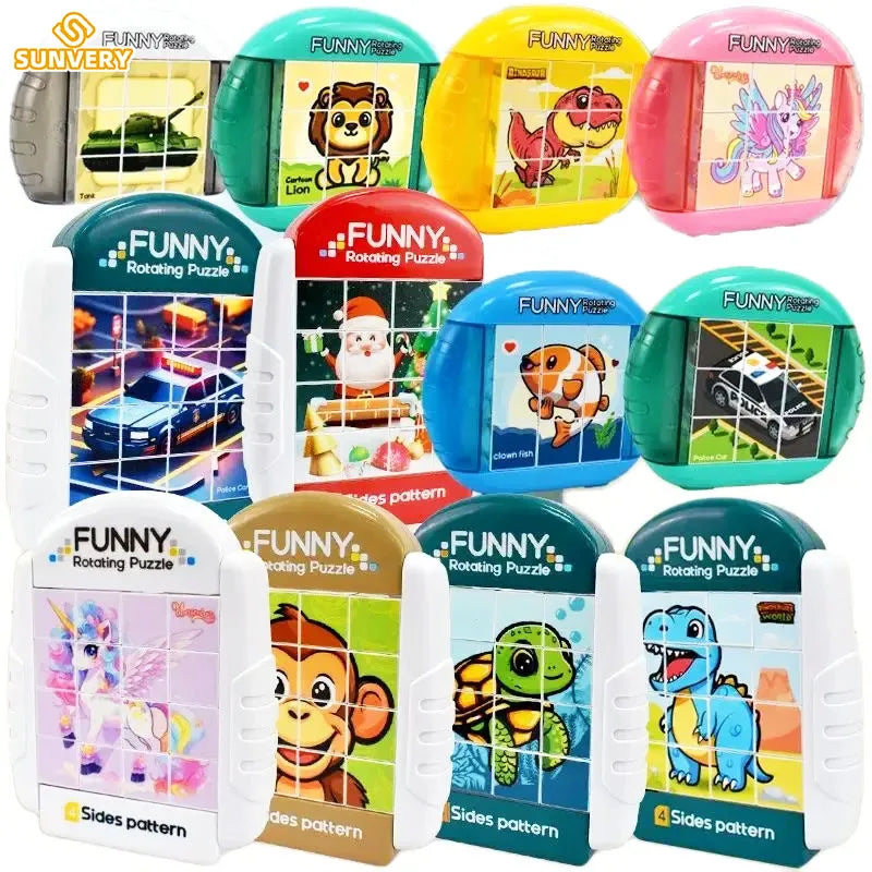 Roterbart pussel för barn – Twisty Puzzle