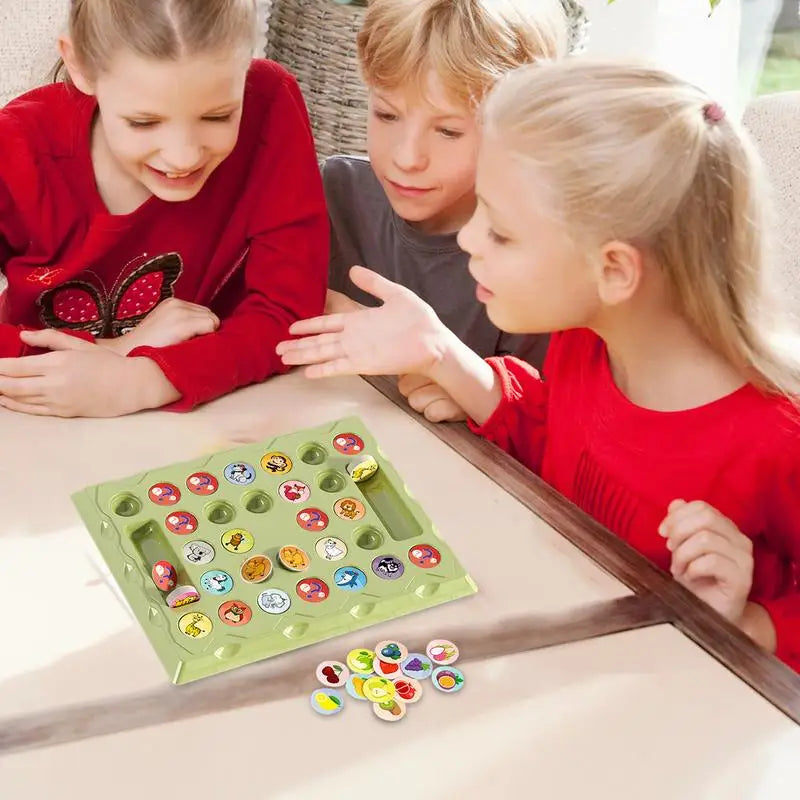 Minnesspel med djur för barn – Roligt och pedagogiskt spel