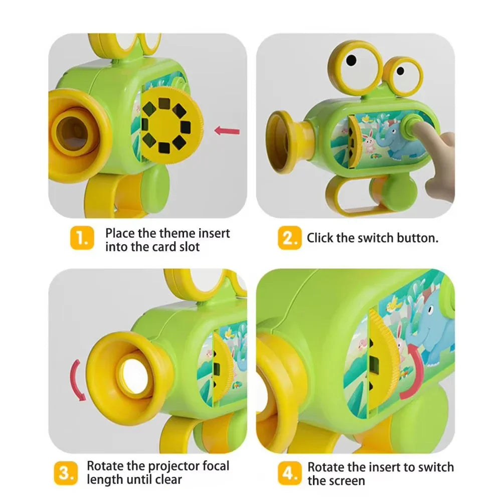 Story Projector – Ficklampa med projektor för barn