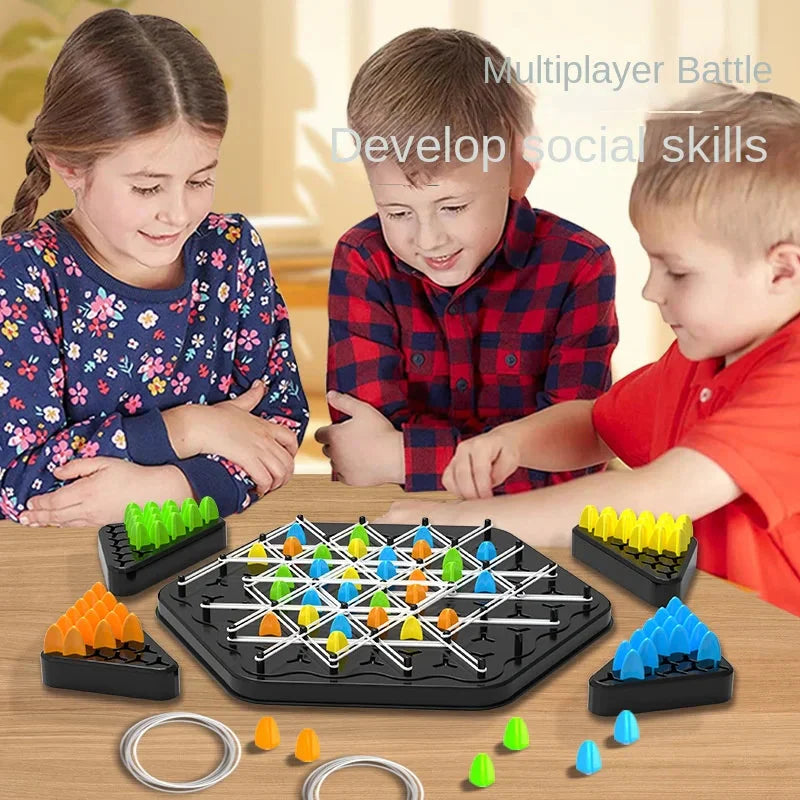 Strategiskt brädspel för familjer och vuxna – utveckla logiskt tänkande och taktik