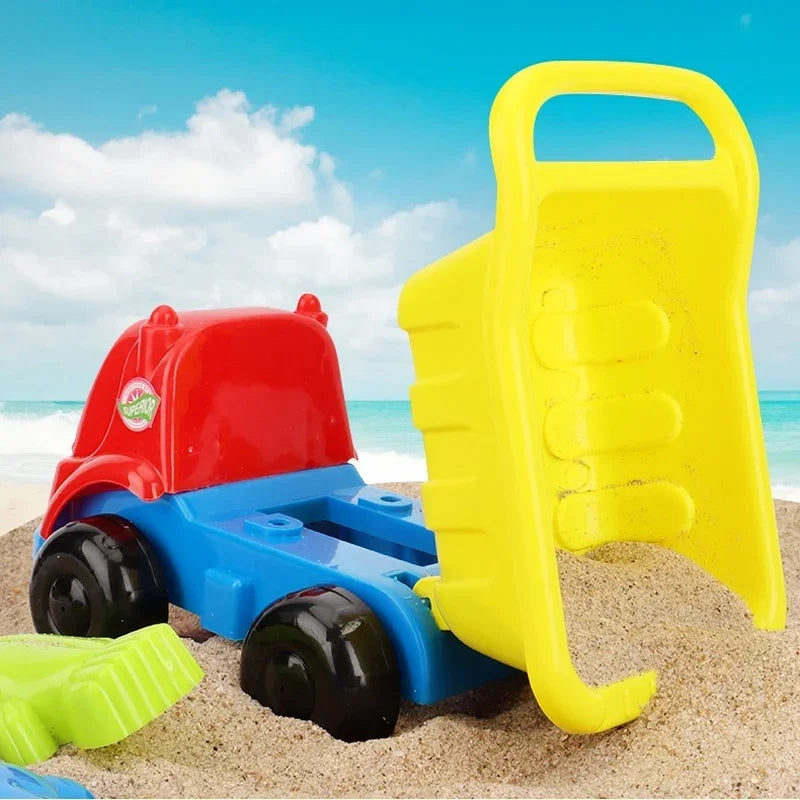 Sand- och strandleksakset – spadar och formar för barn