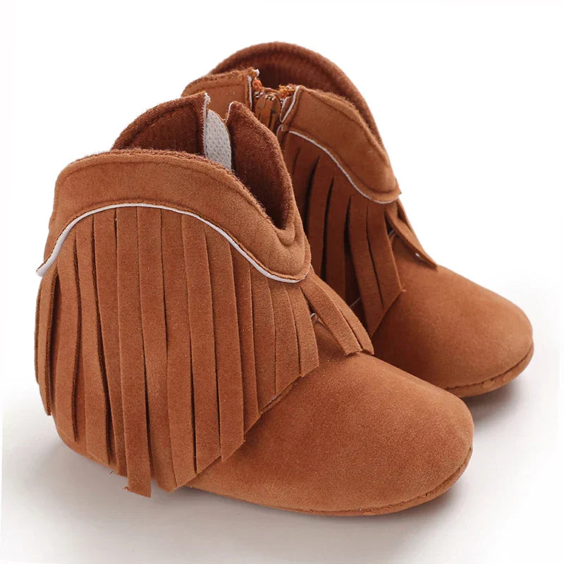 Cowboyboots för flickor – Bekväma och halkfria barnskor