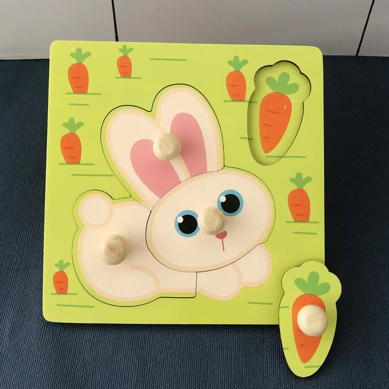 Clever Puzzle – Träpussel för barns lärande och utveckling