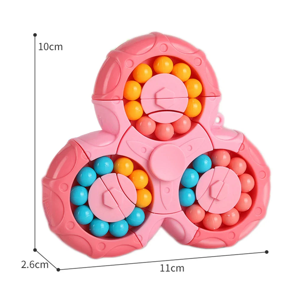 Bead Maze Cube – Fidget-leksak för fokus och koordination