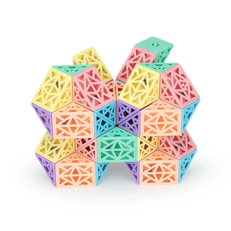 Pedagogiskt Snake Cube Set – Bygg och utforska kreativt