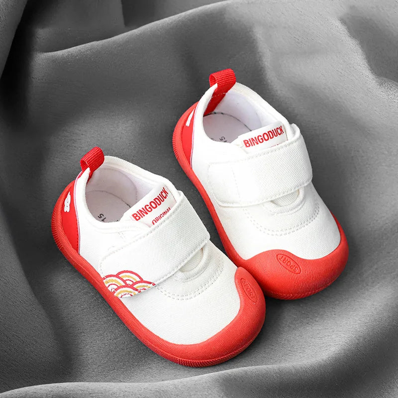Andningsbara canvasskor för barn – lätta och bekväma sneakers