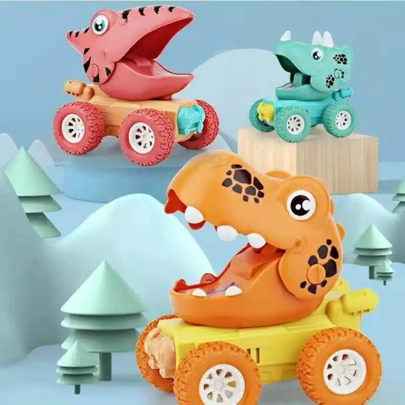 Dino Monstertruck – Dinosaurierace med push & go
