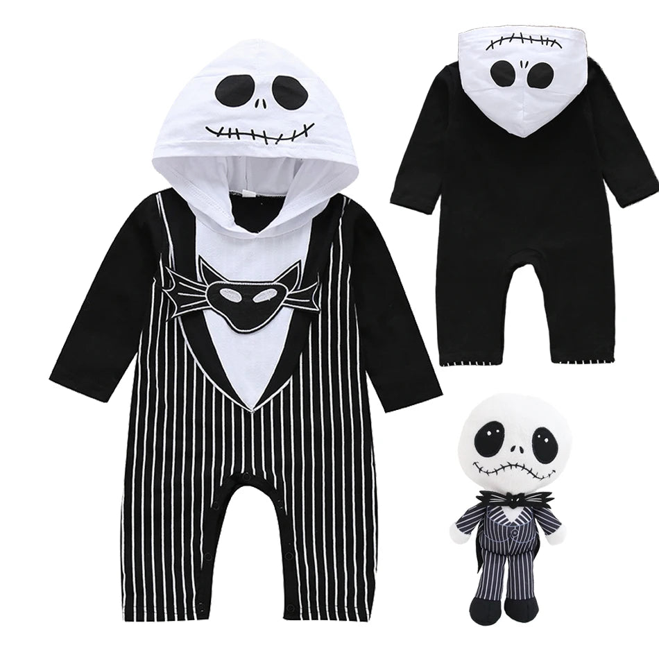 Barnpyjamas för Halloween – Nightmare Before Christmas, festlig och varm