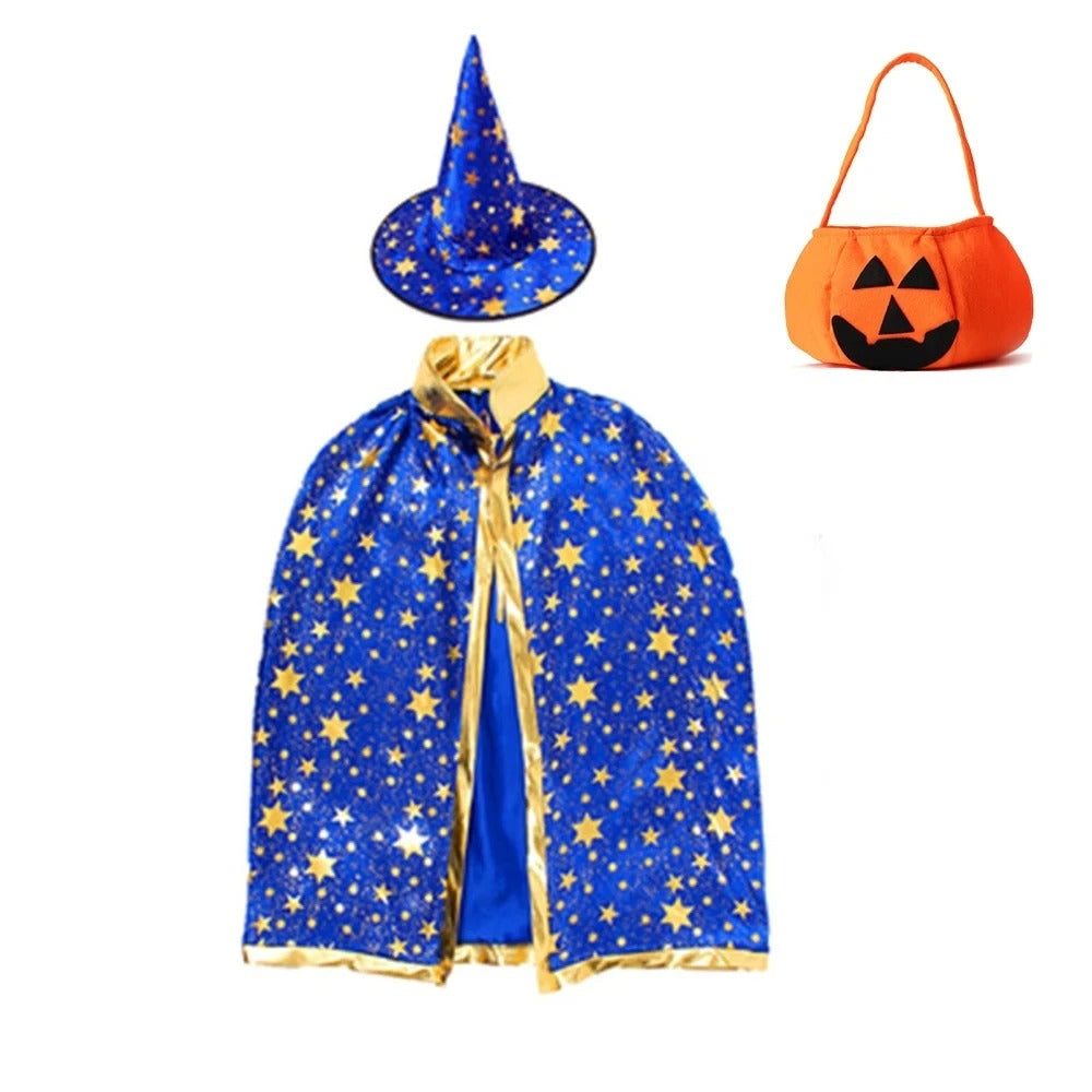 Barnens LED Häxdräkt för Halloweenfest och Karneval