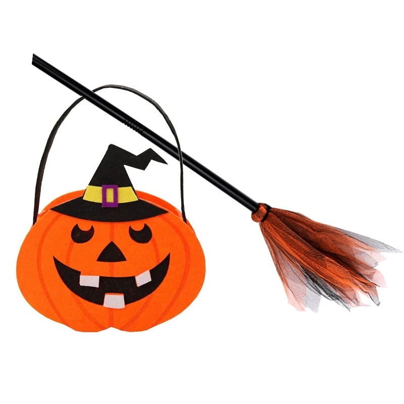 Flickor lila fladdermus halloween kostym med tillbehör