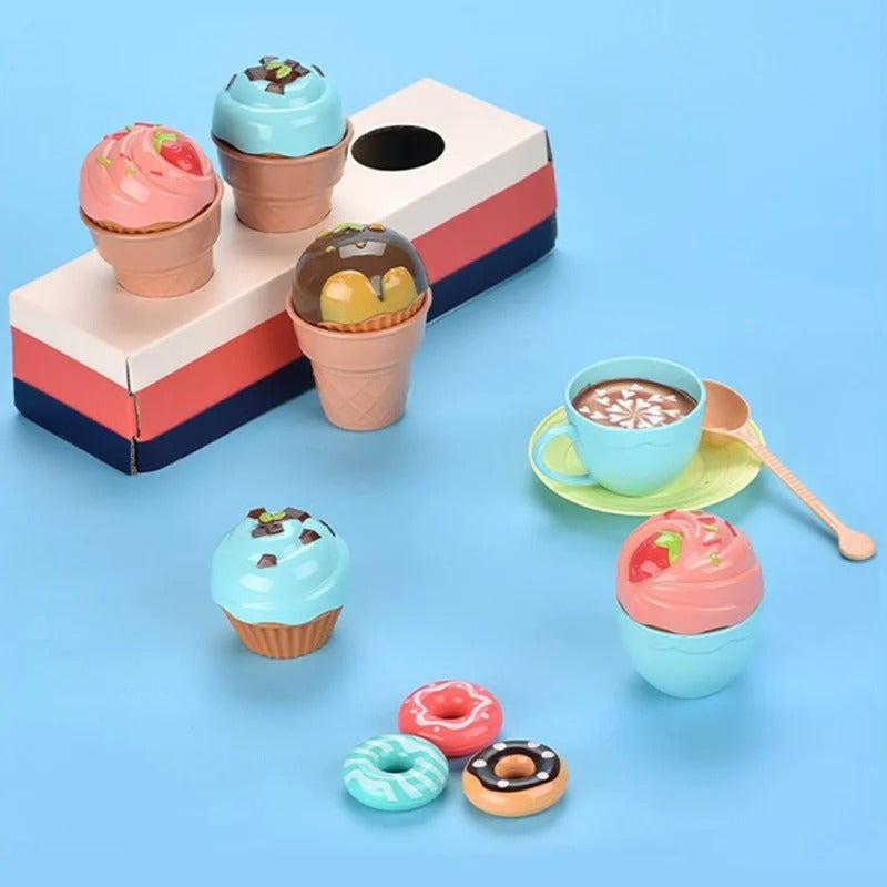Leksaksset med glassmaskin – Ice Cream Maker Set