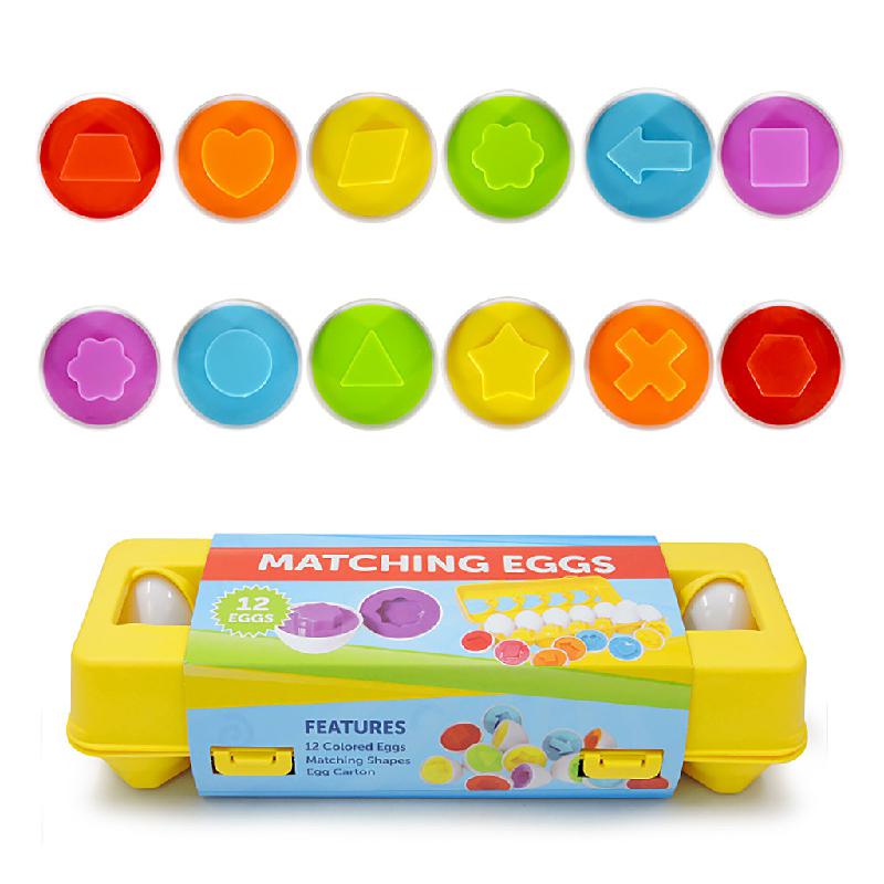 Egg Puzzle – Äggpussel i plast för barn | Kreativt tankespel