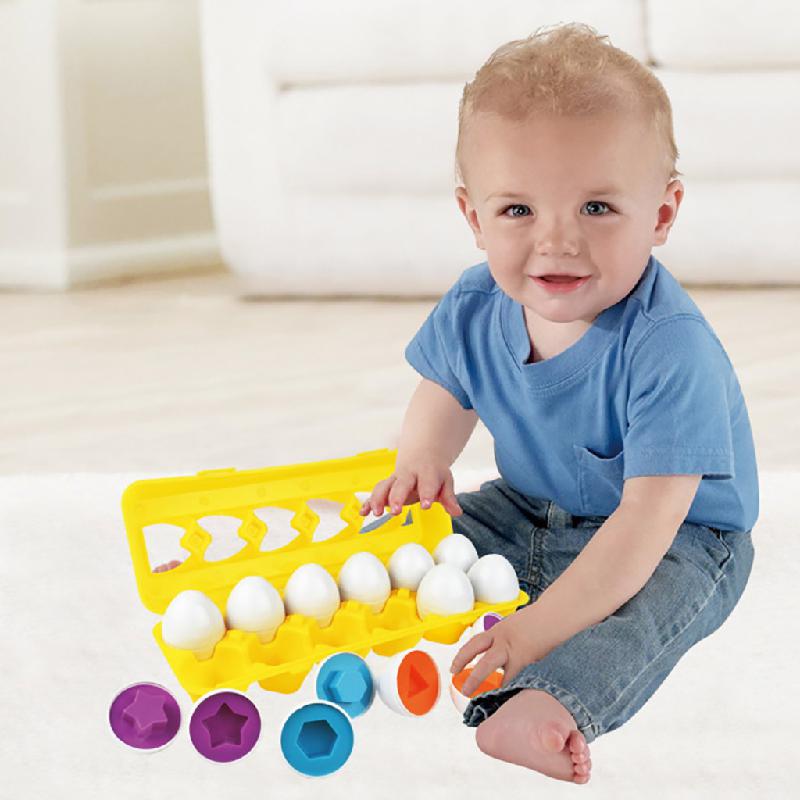 Egg Puzzle – Äggpussel i plast för barn | Kreativt tankespel