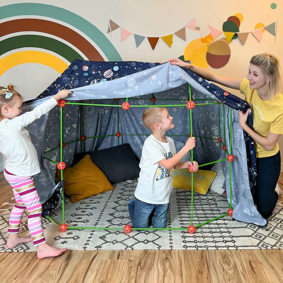 Kreativt Byggset för Barn – Pedagogisk Leksak som Främjar Fantasi och Lärande
