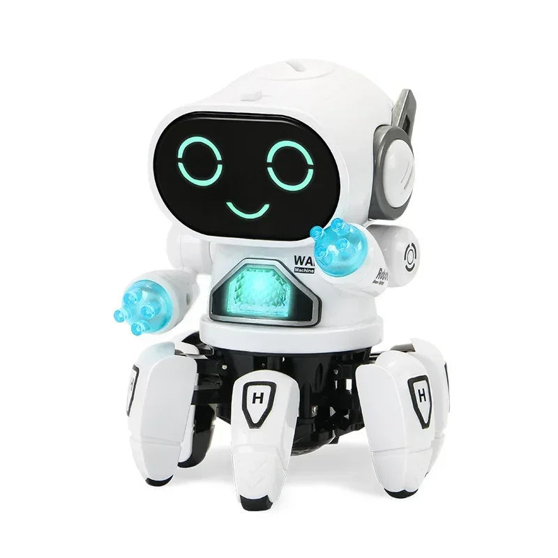Interaktiv leksaksrobot för barn – Dancing Spin Robot med ljus och musik