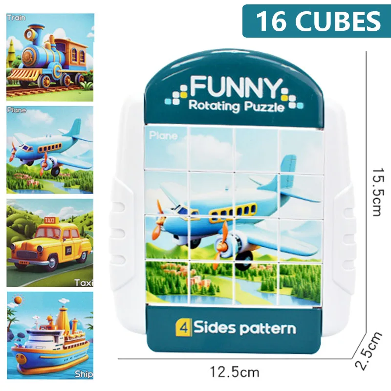 Roterbart pussel för barn – Twisty Puzzle