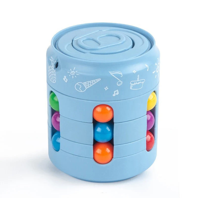 Magic Fidget Cube Game – Roterande fidget-kub för barn och vuxna | Stressfri lek och hjärnträning