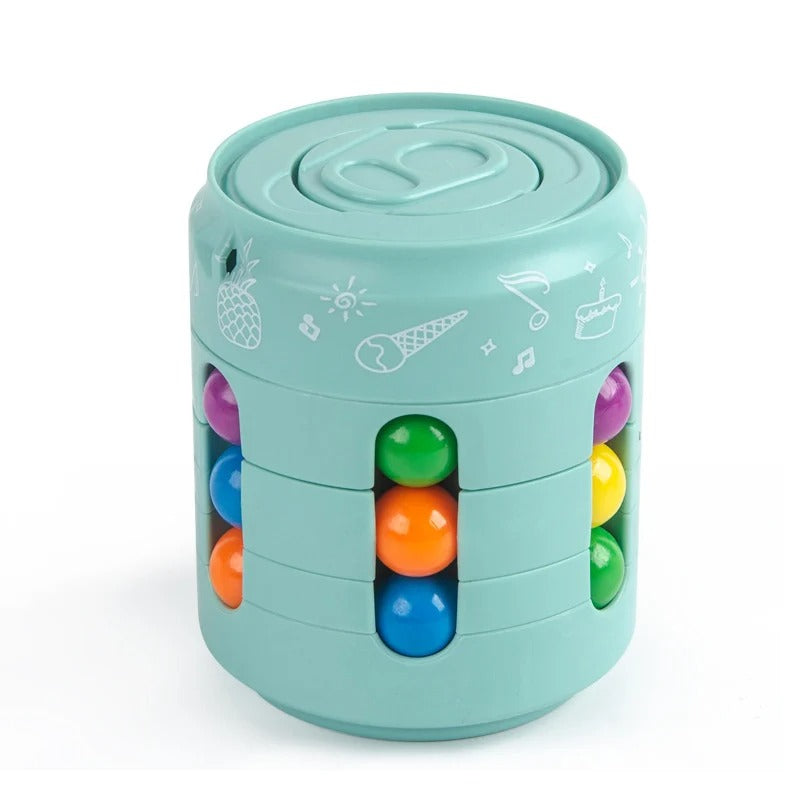 Magic Fidget Cube Game – Roterande fidget-kub för barn och vuxna | Stressfri lek och hjärnträning