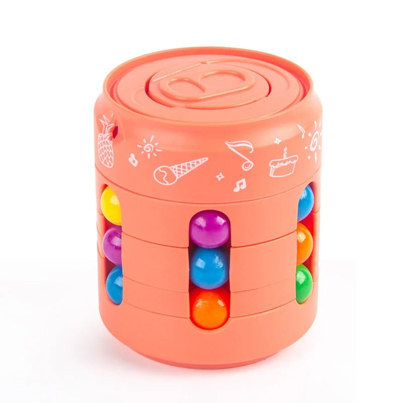 Magic Fidget Cube Game – Roterande fidget-kub för barn och vuxna | Stressfri lek och hjärnträning