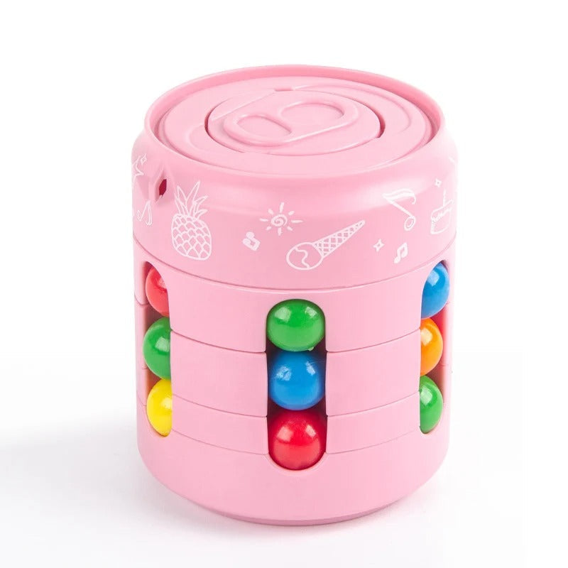 Magic Fidget Cube Game – Roterande fidget-kub för barn och vuxna | Stressfri lek och hjärnträning