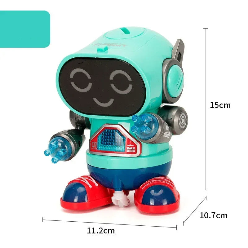 Interaktiv leksaksrobot för barn – Dancing Spin Robot med ljus och musik